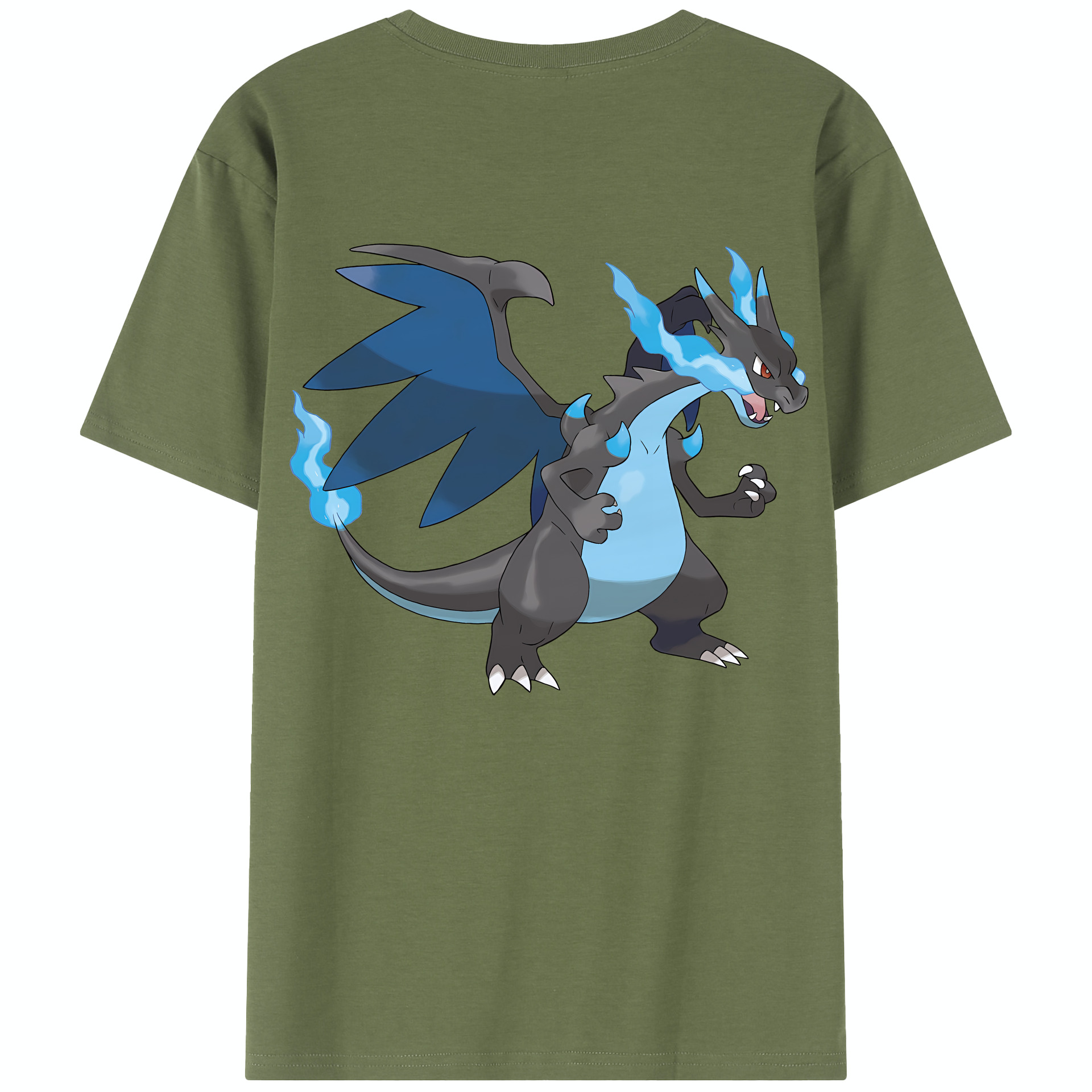 （画像用） ポケットモンスター Pokémon 綿100％半袖Tシャツ（背面プリント）